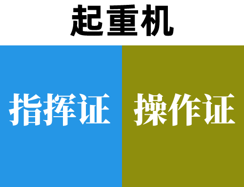 起重机指挥证有哪几种证,起重机指挥证和操作证的区别g
