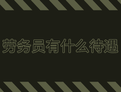劳务员有什么待遇