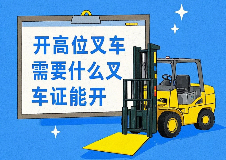 开高位叉车需要什么叉车证能开